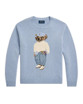 Suéter RL Bear Azul-Bebê