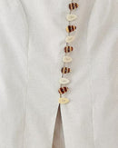 Camisa Linho Damasco