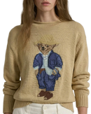 Suéter Bear RL Areia