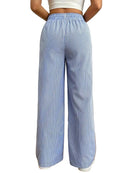 Calça Casual Listrada