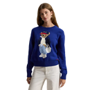 Suéter RL Bear Azul Royal