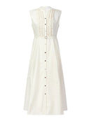 Vestido longo de algodão