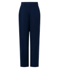 Calça Pantalona de Alfaiataria Azul