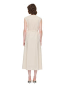 Vestido longo de algodão