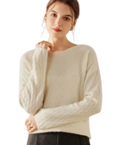 Suéter Cashmere Gola Canoa