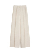 Calça em Linho Sarjado