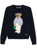 Sueter RL Bear Azul Marinho