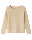 Suéter Cashmere Gola Canoa