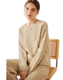 Suéter Cashmere Gola Canoa