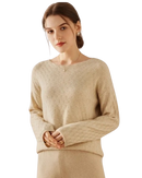 Suéter Cashmere Gola Canoa
