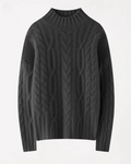 Suéter Trançado em Cashmere