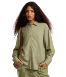Camisa Viscolinho Manga Longa