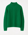 Suéter Trançado em Cashmere