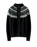 Suéter Estampado em Cashmere