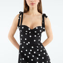 vestido midi evasê